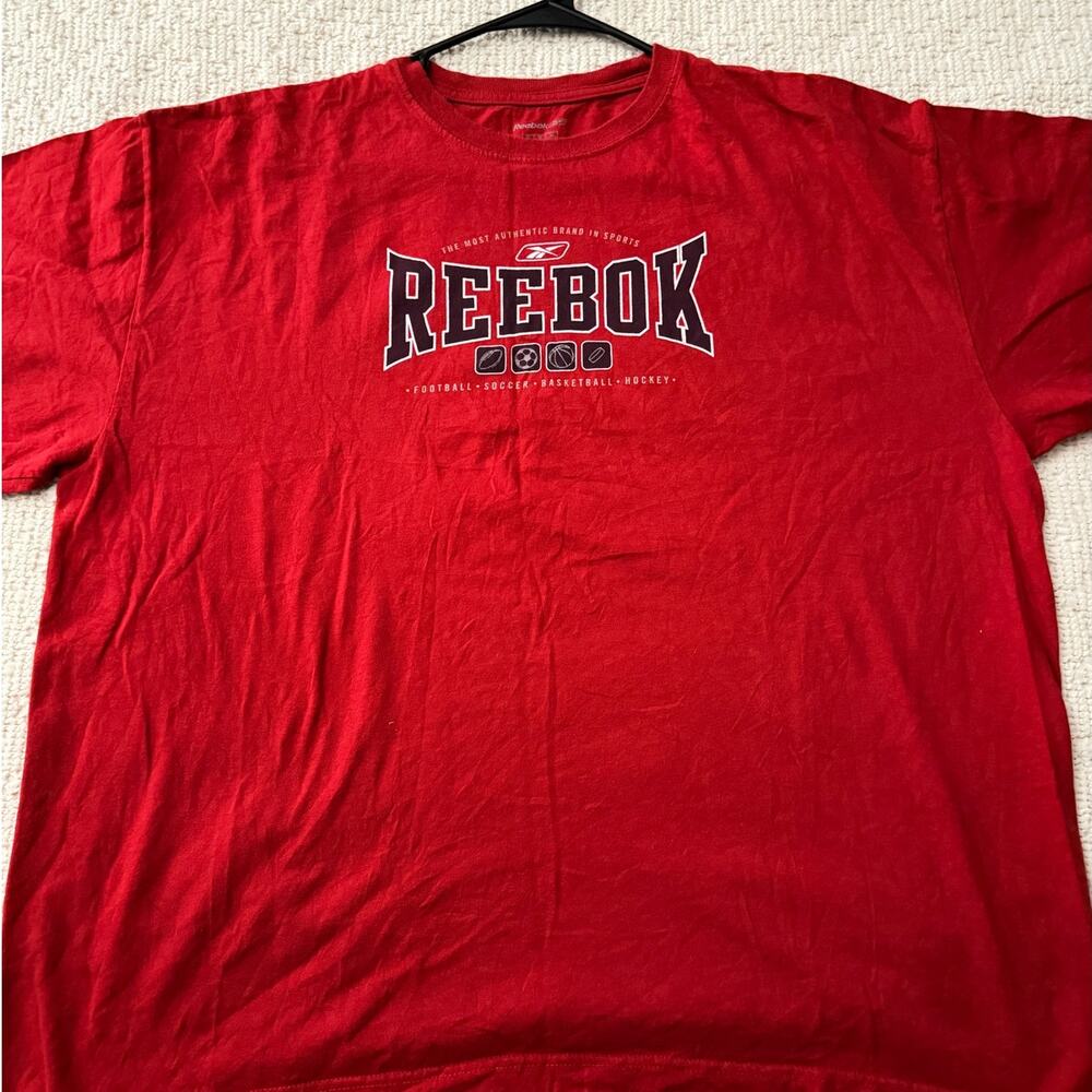 Reebok t shirt size xl short